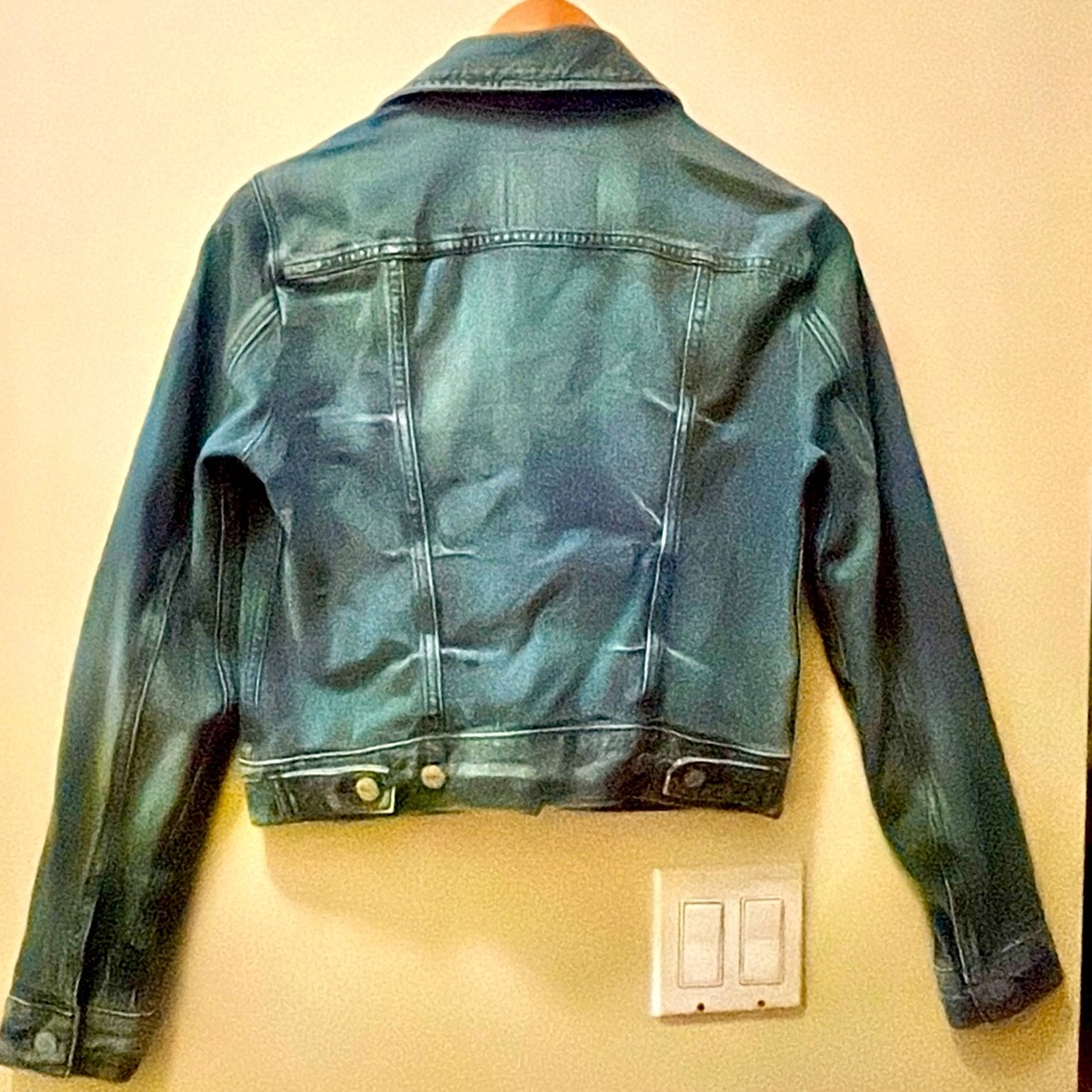 Levi Strauss Silver Label Cropped Denim Jacket - image 2
